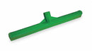 Tough Guy 16 inW Straight TPE Rubber Floor Squeegee Without Handle, Green - 2XKU6
