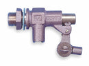 Watts Bulkhead-Mount Float Valve, 1/4 in -20 Rod Thread, Bronze - HD 375-12