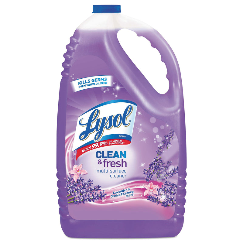 Lysol Clean And Fresh Multi-Surface Cleaner, Lavender And Orchid Essence, 144 Oz Bottle - RAC88786EA