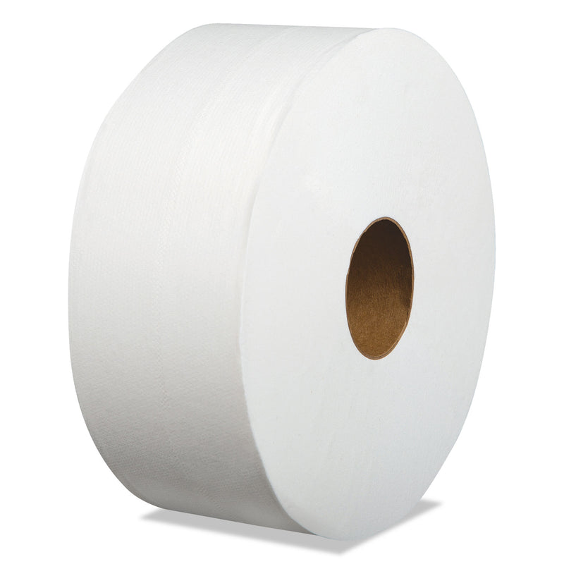 Boardwalk Laminated Jumbo Roll Toilet Tissue, Septic Safe, 2-Ply, White, 3.2
