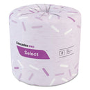 Cascades Select Standard Bath Tissue, 2-Ply, White, 4.25 X 3.25, 500 Sheets/Roll, 96 Rolls/Carton - CSDB041