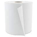 Cascades Select Roll Paper Towels, 1-Ply, 7.875" X 800 Ft, White, 6/Carton - CSDH084