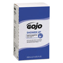 GOJO Shower Up Soap And Shampoo, Rose Colored, Pleasant Scent, 2000 Ml Refill, 4/Carton - GOJ7230