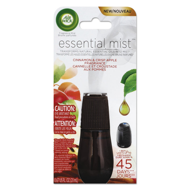 Air Wick Essential Mist Refill, Cinnamon And Crisp Apple, 0.67 Oz - RAC98553EA