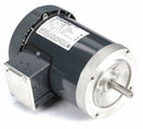 Marathon Motors 1/2 HP Jet Pump Motor, 3-Phase, 3600 Nameplate RPM, 208-230/460 Voltage, 56C Frame - 056T34F5321