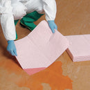 New Pig 20 in Absorbent Pad, Fluids Absorbed: Chemical, Hazmat, Heavy, 22 gal, 100 PK - MAT301