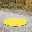 New Pig Drain Cover, 5/16 in Thickness, 30 in Diameter, Urethane/Vinyl Material, For Drain Shape Circle - PLR430