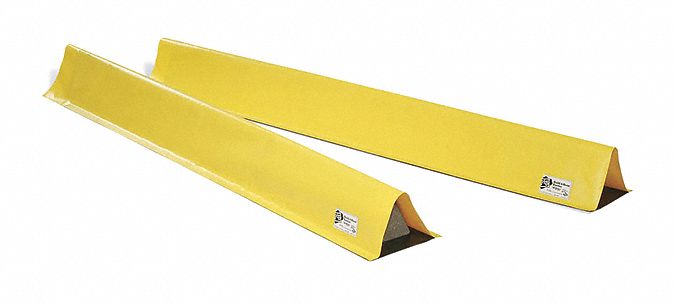 New Pig Spill Berm, Yellow, 60 in x 9 in x 6 in - PLR276