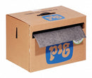 New Pig 75 ft Absorbent Roll, Fluids Absorbed: Universal, Heavy, 9.8 gal, 1 EA - MAT140