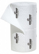 New Pig 75 ft Absorbent Roll, Fluids Absorbed: Oil-Based Liquids, Heavy, 40 gal, 1 EA - MAT4102