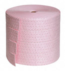 New Pig 150 ft Absorbent Roll, Fluids Absorbed: Chemical, Hazmat, Heavy, 19.6 gal, 1 EA - MAT343
