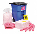 New Pig Spill Kit/Station, Cart, Chemical, Hazmat, 34 gal - KIT359