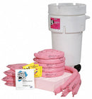 New Pig Spill Kit/Station, Drum, Chemical, Hazmat, 27 gal - KIT365