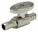 Zurn Rough Brass Multi-Turn Supply Stop, Barb Inlet Type, 160 psi - QQTV477GX