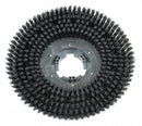 Dayton 15 in Round Cleaning, Scrubbing Rotary Brush for 15" Machine Size, Black - 30XJ26