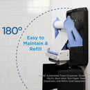 Georgia-Pacific Pacific Blue Ultra Paper Towel Dispenser, Manual, 12.9 X 9 X 16.8, Black - GPC59589