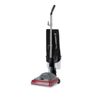 Sanitaire Tradition Upright Vacuum With Dust Cup, 5 Amp, 14 Lb, Gray/Red - EURSC689B