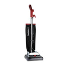 Sanitaire Tradition Quietclean Upright Vacuum, 18 Lb, Gray/Red/Black - EURSC889B