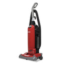 Sanitaire Force Quietclean Upright Bagged Vacuum, Sealed Hepa, 23 Lb, 4.5 Qt, Red - EURSC5815D
