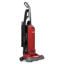 Sanitaire Force Quietclean Upright Bagged Vacuum, Sealed Hepa, 23 Lb, 4.5 Qt, Red - EURSC5815D