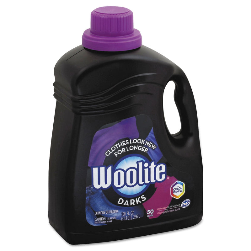 Woolite Extra Dark Care Laundry Detergent, 100 Oz Bottle, 4/Carton - RAC83768CT