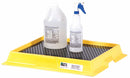 Enpac Spill Tray, High Density Polyethylene, 2.5 gal Spill Capacity, 25 1/2 in Length, 22 in Width - 5248-YE