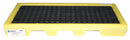 Enpac Spill Containment Pallets, Uncovered, 22 gal Spill Capacity, 2,400 lb - 5117-YE