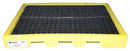 Enpac Spill Containment Pallets, Uncovered, 40 gal Spill Capacity, 6,000 lb - 5116-YE