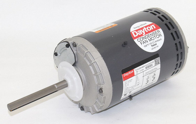Dayton 1-1/2 HP Condenser Fan Motor,3-Phase,1140 Nameplate RPM,208-230/460 Voltage,Frame 56Z - 31TR65