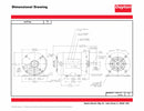 Dayton 3/4 HP, General Purpose Motor, 3-Phase, 1725 Nameplate RPM, 208-230/460 Voltage, 56 Frame - 31TT14