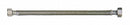Kissler Faucet Connector, Hose Fittings Brass 1/2 in F Compression x Brass 1/2 in FIP, 5/16 in, 12 in - 88-1212