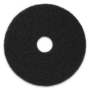 Americo Stripping Pads, 14" Diameter, Black, 5/Ct - AMF400114