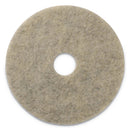 Americo Porko Plus Burnishing Pads, 27" Diameter, Grayish Black, 2/Ct - AMF401827