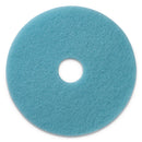 Americo Luster Lite Burnishing Pads, 20" Diameter, Sky Blue, 5/Ct - AMF402120