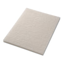 Americo Polishing Pads, 14" X 28", White, 5/Carton - AMF40121428