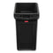 Rubbermaid Slim Jim Under-Counter Container, 23 Gal, Polyethylene, Black - RCP2026722