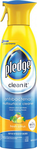 Pledge 652989 - Multi-Surface Cleaner 9.7 oz. Citrus PK6