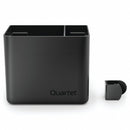 Quartet Plastic Accessory Storage Cup, 5 inW, Black - 85374