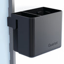 Quartet Plastic Accessory Storage Cup, 5 inW, Black - 85374