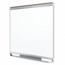 Quartet Cork Bulletin Bar, 48 inD x 48 inW, Brown/Silver - 85380