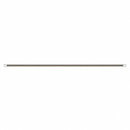 Quartet Cork Bulletin Bar, 48 inD x 48 inW, Brown/Silver - 85380
