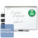 Quartet Gloss-Finish Melamine Dry Erase Board, Wall Mounted, 48 inH x 96 inW, White - TE548AP2