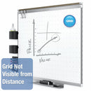 Quartet Gloss-Finish Melamine Dry Erase Board, Wall Mounted, 48 inH x 96 inW, White - TE548AP2