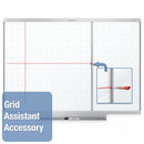 Quartet Gloss-Finish Melamine Dry Erase Board, Wall Mounted, 48 inH x 96 inW, White - TE548AP2