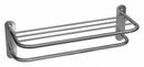 WingIts 24" Overall Length, 8-1/2" Overall Height, 10" Overall Depth, Satin Nickel, Towel Rack - WMRSN24