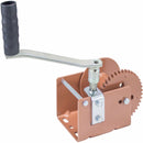 Dutton-Lainson 5 29/32 inH Lifting Hand Winch with 2,000 lb 1st Layer Load Capacity; Brake Included: No - WG2000HEX