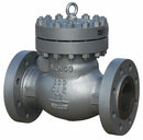 Newco Check Valve, 8 in, Single, Inline Swing, Carbon Steel, Flange x Flange - 08-33F-CB2