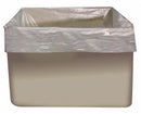 Cellucap Trash Bag, 46 gal., LLDPE, Coreless Roll, Clear, PK 25 - PL514574
