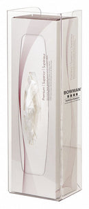 Bowman Dry Wipe Dispenser, CL, Pop Up Dispenser Box, (150) Wipes, Plastic, Clear - CL003-0111