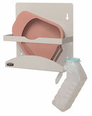 Bowman Bedpan/Urinal Dispenser, 12-11/32 in W x 12 in L x 4-43/64 in H - NC001-0512